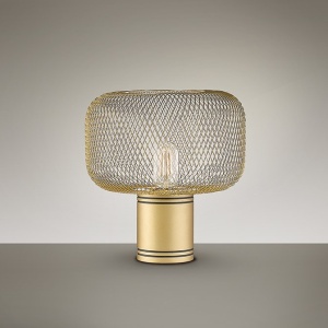 Veioza/Lampa de masa design decorativ modern Osiris aurie 214309 universul-luminii.ro
