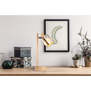 Veioza/Lampa de masa design elegant Run 50220146 GL 171069 universul-luminii.ro