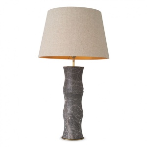 Veioza, lampa de masa design LUX Bonny, gri 116216 HZ