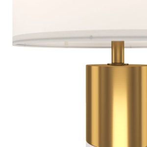 Veioza, lampa de masa design modern Bianco alama, alb 119189 universul-luminii.ro