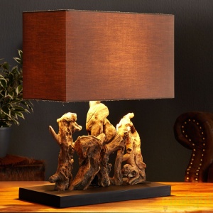 Veioza / Lampa de masa design rustic Aragon A-20694 VC 42539 universul-luminii.ro