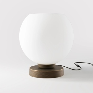 Veioza, Lampa de masa din alama Globe - Img 4
