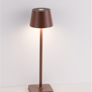 Veioza/Lampa de masa LED portabila exterior IP54 DECK maro 238409 universul-luminii.ro