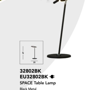 Veioza, Lampa de masa LED stil modern Space 158929 universul-luminii.ro