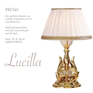 Veioza, Lampa de masa LUX realizat manual Lucilla 162789 universul-luminii.ro