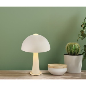 Veioza/Lampa de masa moderna JULIA nisip - Img 2