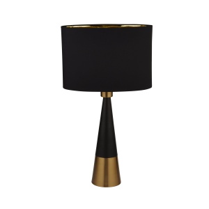 Veioza, Lampa de masa moderna Pyramid EU2743BGO SRT 80879 universul-luminii.ro