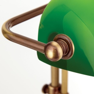 Veioza/Lampa de masa stil clasic HARVARD H-53cm patina/verde 235629 universul-luminii.ro