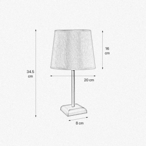 Veioza, Lampa de masa stil clasic italian din alama Aves - Img 3