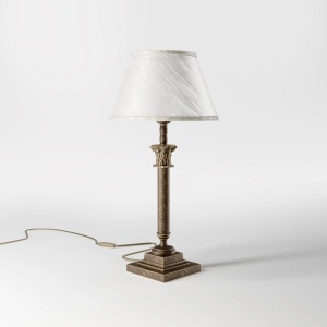 Veioza, Lampa de masa stil italian din alama Classic - Img 2