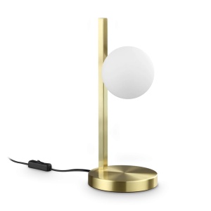 Veioza/Lampa de masa stil minimalist BINOMIO TL1 OTTONE