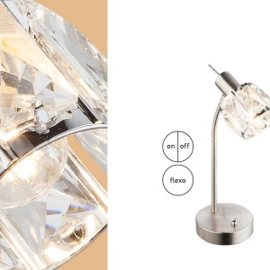 Veioza / Lampa de masa stil modern KRIS 54356-1T GL 69019 universul-luminii.ro