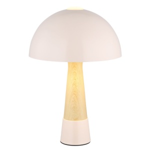 Veioza/Lampa de masa stil nordic PAULIN sampanie