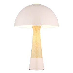 Veioza/Lampa de masa stil nordic PAULIN sampanie 621289 universul-luminii.ro