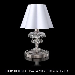 Veioza LUX design modern, Cristal Bohemia ExclusiveFLORA 01-TL 96319 universul-luminii.ro