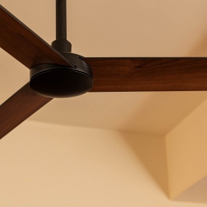 Ventilator cu telecomanda RUDDER 3 L negru/nuc - Img 6