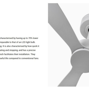 Ventilator de tavan cu telecomanda AMELIA gri 217019 universul-luminii.ro