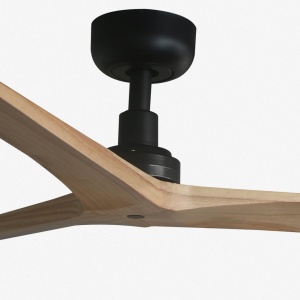 Ventilator smart sistem TUYA si telecomanda KLIM M 125cm, negru/ pin - Img 3