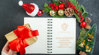 Ghid achiziție cadouri corporate pentru Crăciun 2025