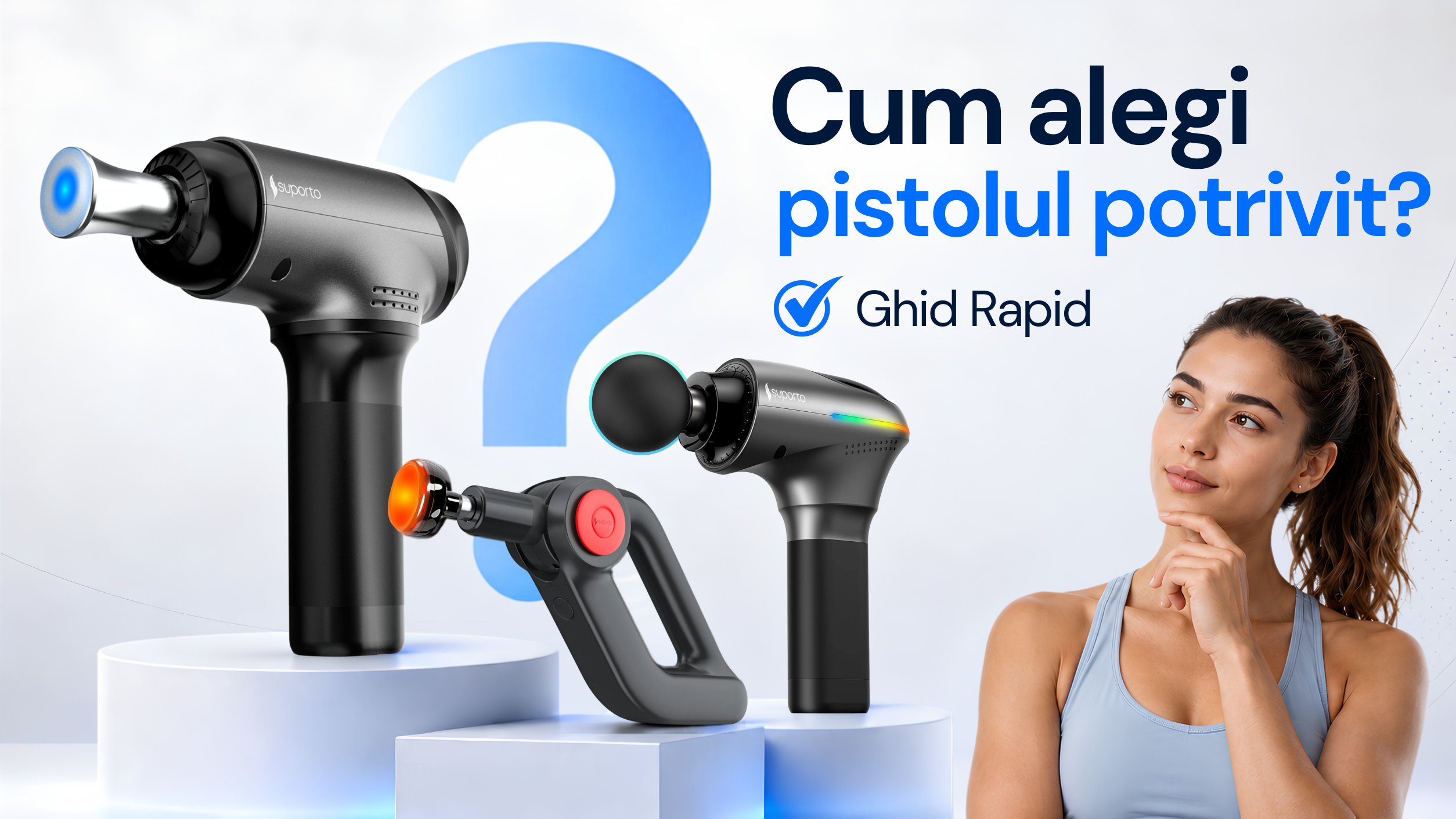 Cum Alegi Pistolul de Masaj Portivit: Top 5 Criterii