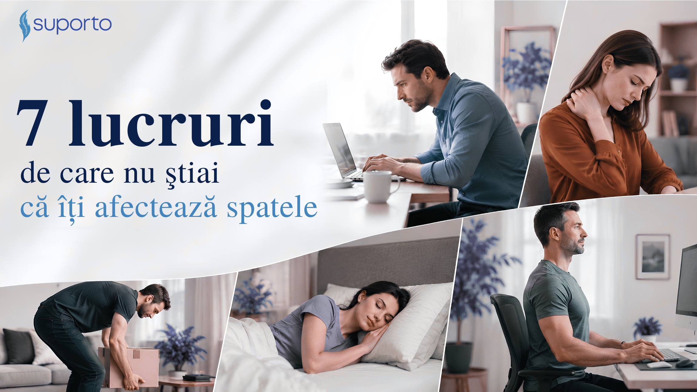 7 lucruri de care nu știai că îți afectează spatele