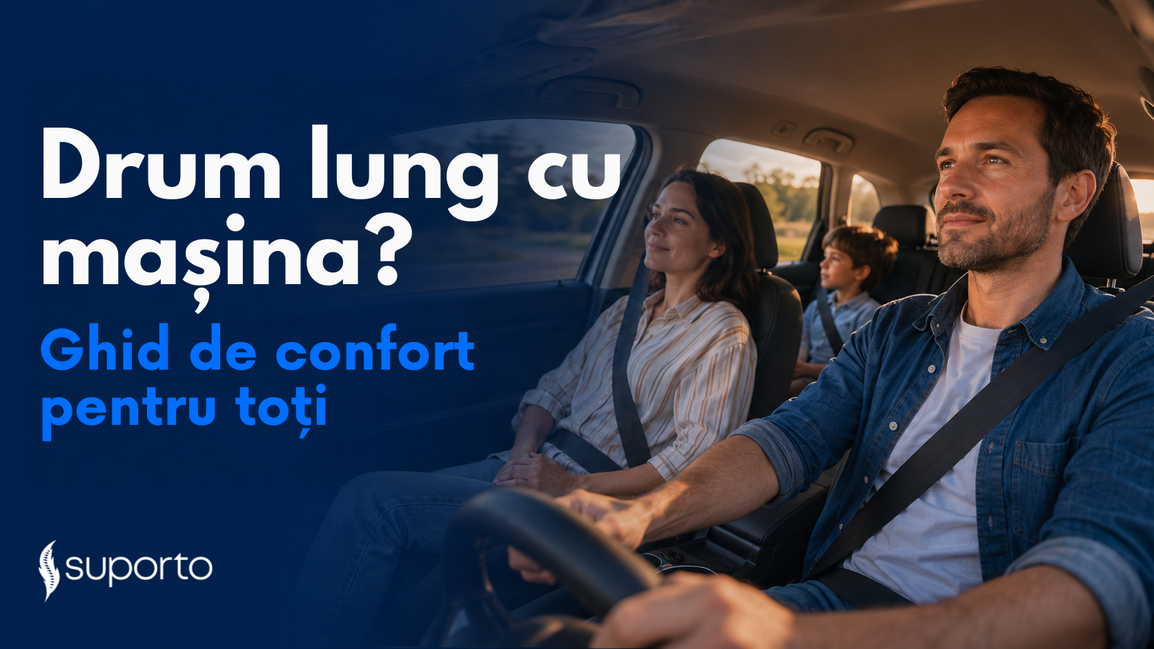 Călătorie lungă cu mașina: Ghid de confort pentru șofer și pasageri