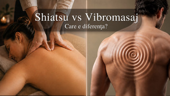 Shiatsu vs Vibromasaj. Care e diferenta?