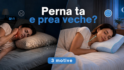 Află în 30 de secunde dacă perna ta e veche - 3 semne clare