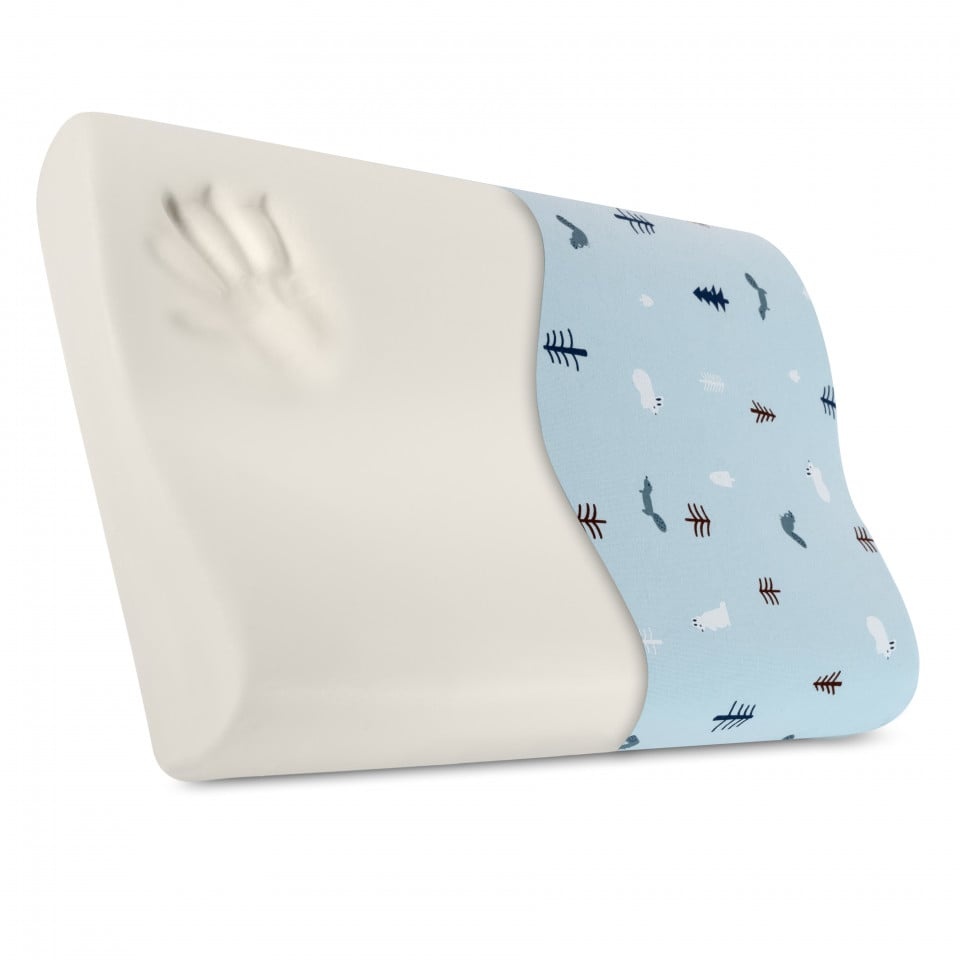 HUSA de schimb / Fata de perna - pentru Perna copii Suporto Toddler, Albastra - Bumbac 100%