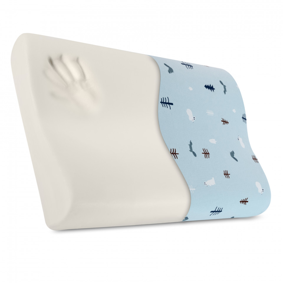 HUSA de schimb / Fata de perna - pentru Perna copii Suporto Toddler, Albastra - Bumbac 100%