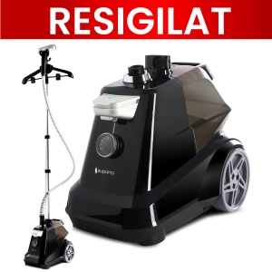 Fier de Calcat Vertical cu aburi Suporto, Steamer model R3 de 2200W cu 4 trepte de putere. Statie de calcat profesionala pentru haine netede, fara mirosuri si fara cute. Rezervor aparat 3L, pentru 65 min de lucru, 45g/min abur continuu. (RESIGILAT) - Img 1
