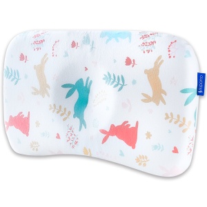 HUSA de schimb / Fata de perna pentru Perna ortopedica Baby nou nascuti 8-24 luni | Multicolora cu Iepurași - Img 7
