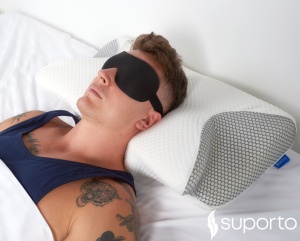 Set 2x Masti de dormit Suporto, design 3D fara presiune pe ochi, reglabile, cu huse Roz perlat, blocheaza lumina in totalitate, si 4 seturi de dopuri de urechi incluse, pentru un somn linistit - Img 5