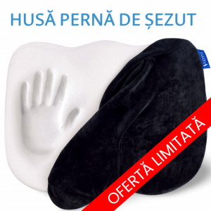 Husa de schimb - Perna Ortopedica Sezut Coccis din Spuma cu Memorie