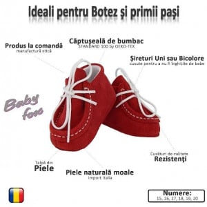 Mocasini Rosu