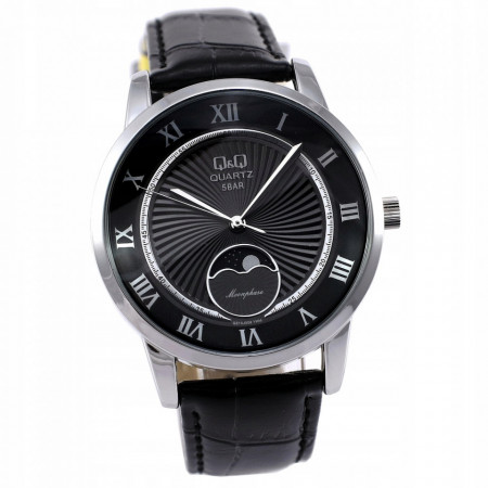 Ceas barbatesc Q&Q QZ10J308Y - Moonphase