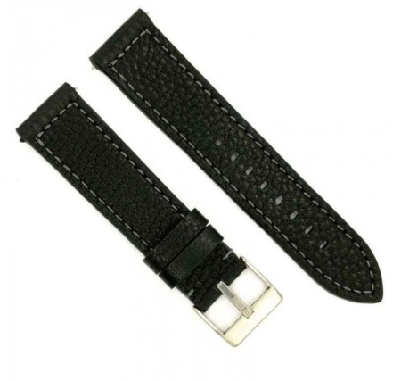 Curea piele neagră buffalo QR 22mm - 4040122 - Img 2