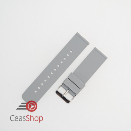 Curea silicon gri, telescop QR, 24mm -400724 - Img 3