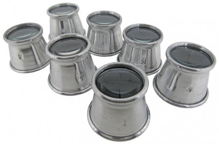 Lupa ceasornicar nr.1.5(x6.7) aluminiu -34927