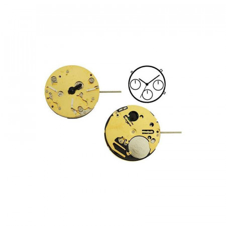 Mecanism ISA 9238.1970 dual time