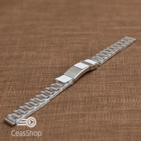 Bratara dama metalica argintie  12mm - 39379