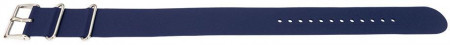 Curea NATO silicon albastru navy 18mm - 59059