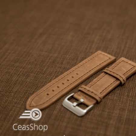 Curea piele maro 22 mm - 42213