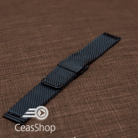 Bratara milaneza neagra 22mm XL - 54018 - Img 3