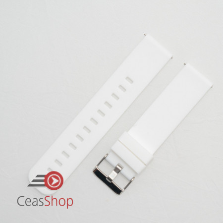 Curea silicon albă, telescop QR, 22mm -402222 - Img 3