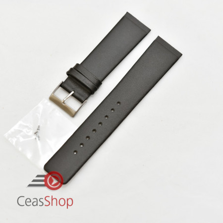 Curea tip Skagen de 22mm neagra - 56693