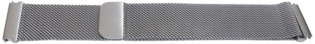 Bratara milaneza argintie cu inchidere magnetica QR 20mm -56988