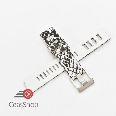 Curea ceas stil Isofrane model șarpe 22mm - 56290 - Img 2