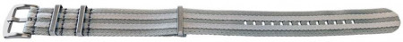 Curea NATO gri-gri deschis 20mm - 54050