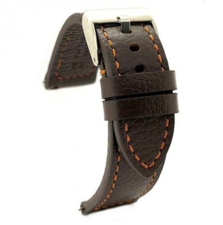 Curea piele maron buffalo QR 18mm - 4040218 - Img 2